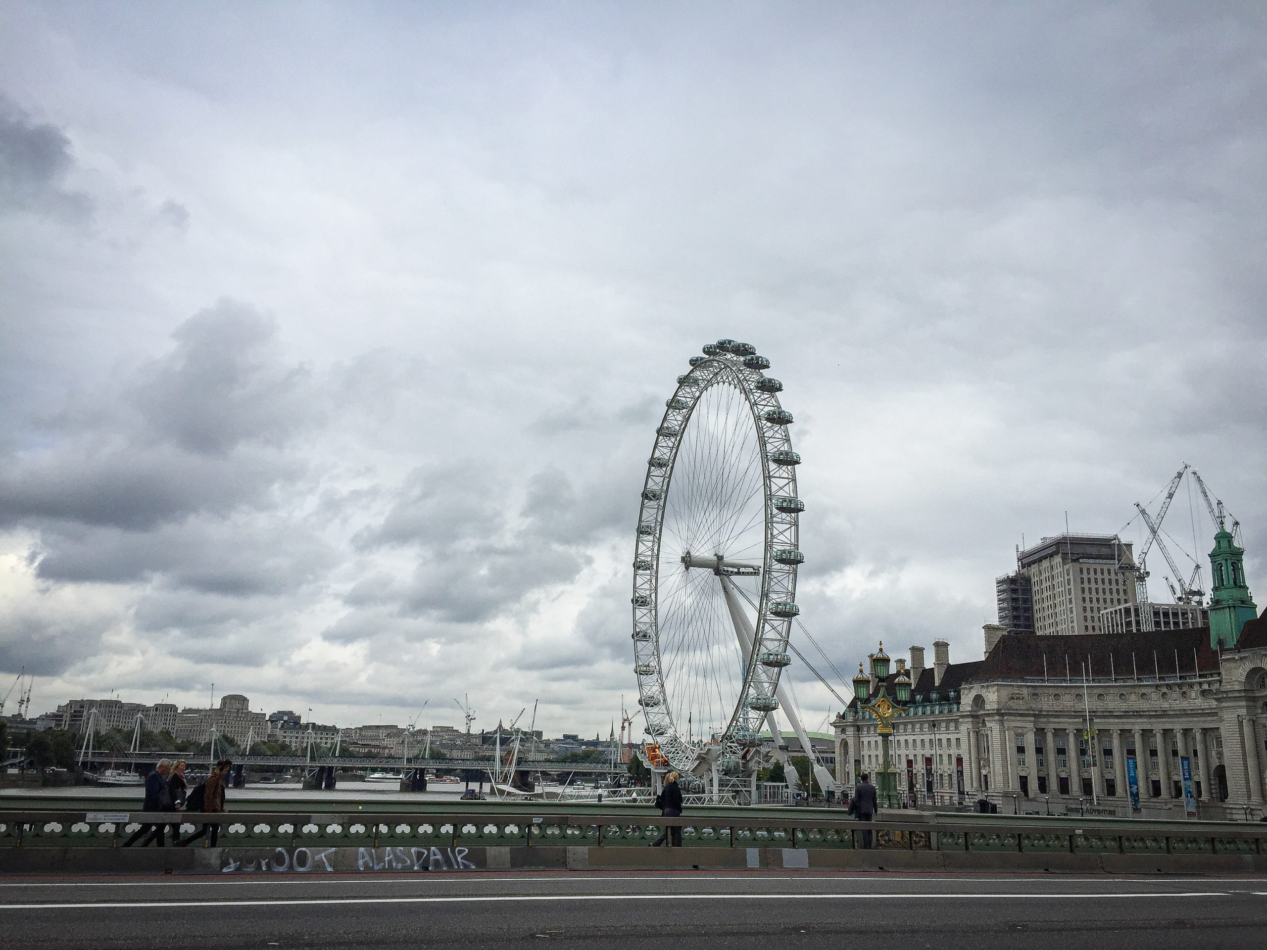 London Eye in London 