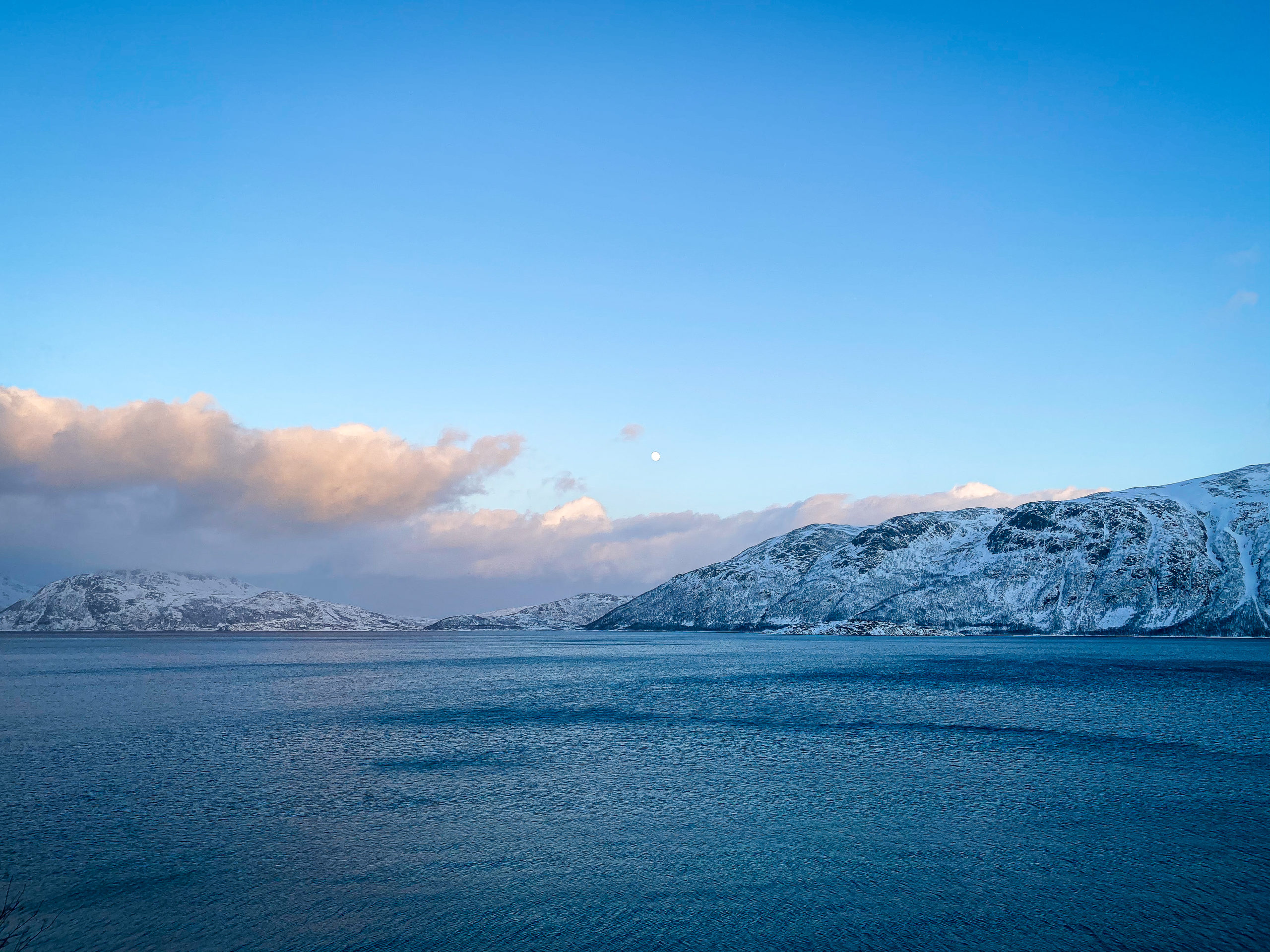Fjord in Norway near Tromsø