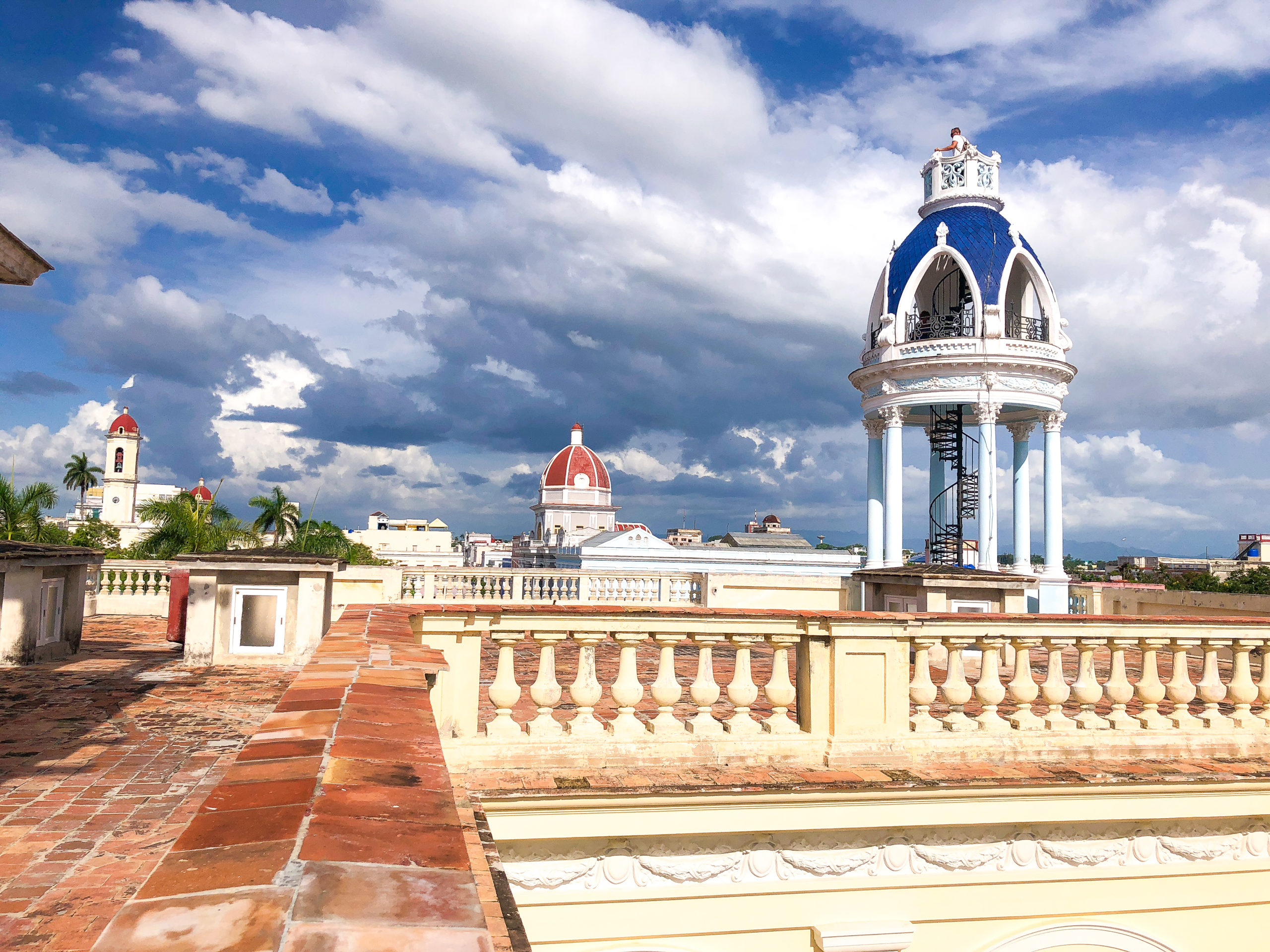 View from the top of Cienfuegos