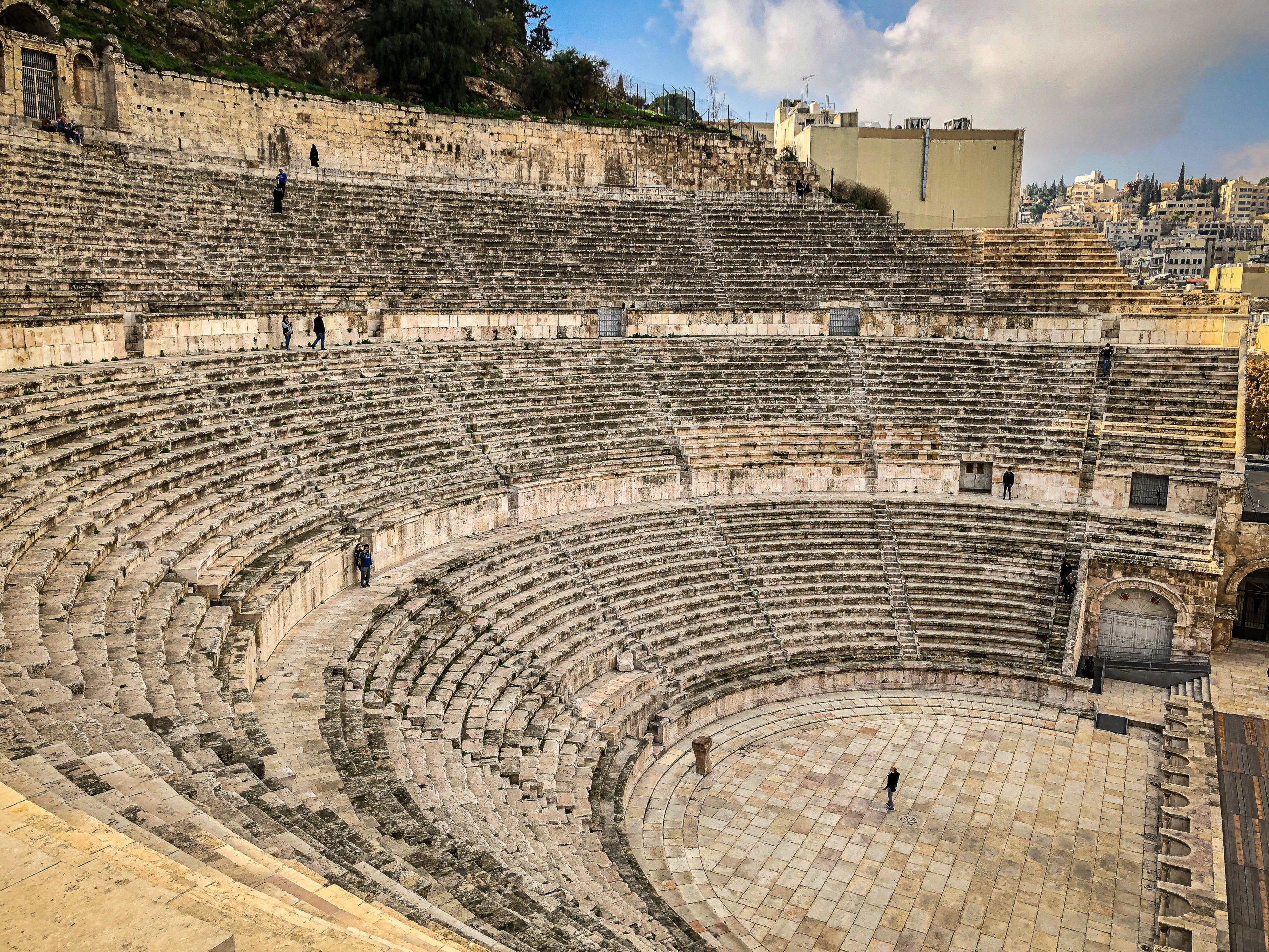Amphitheater in Amman in Jordan