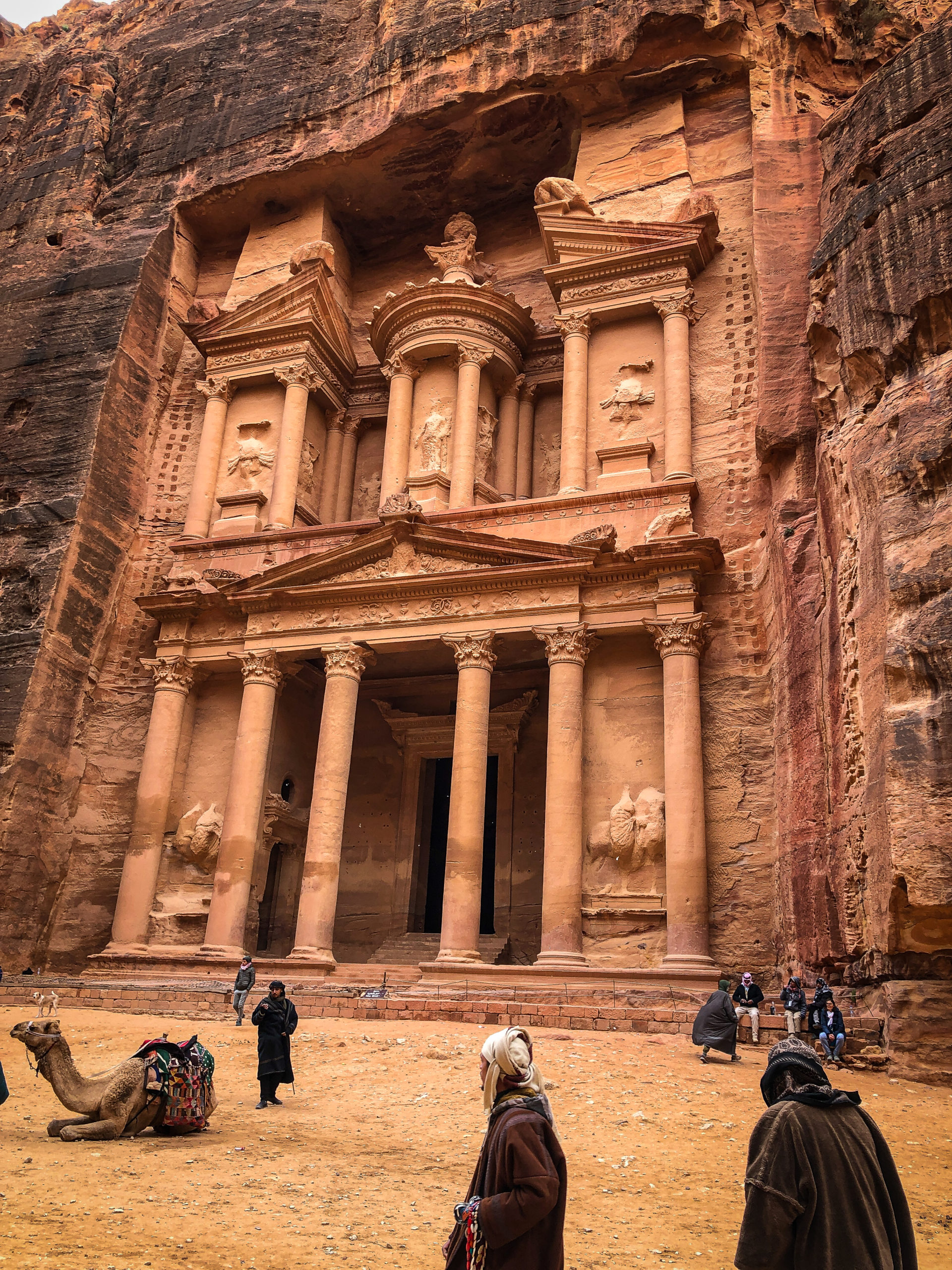 Petra famous Gate in Jordan
