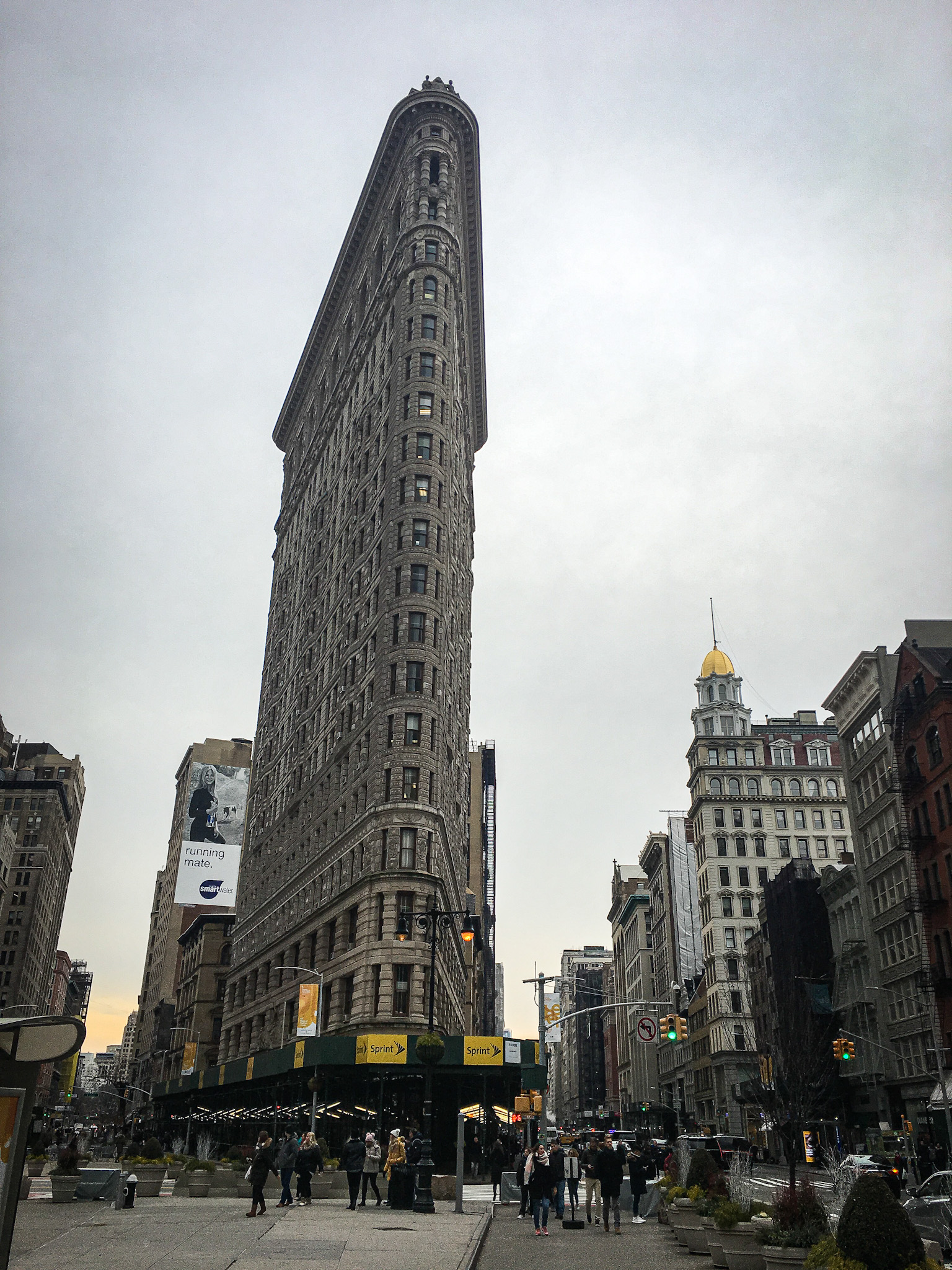 Thin building in New York City