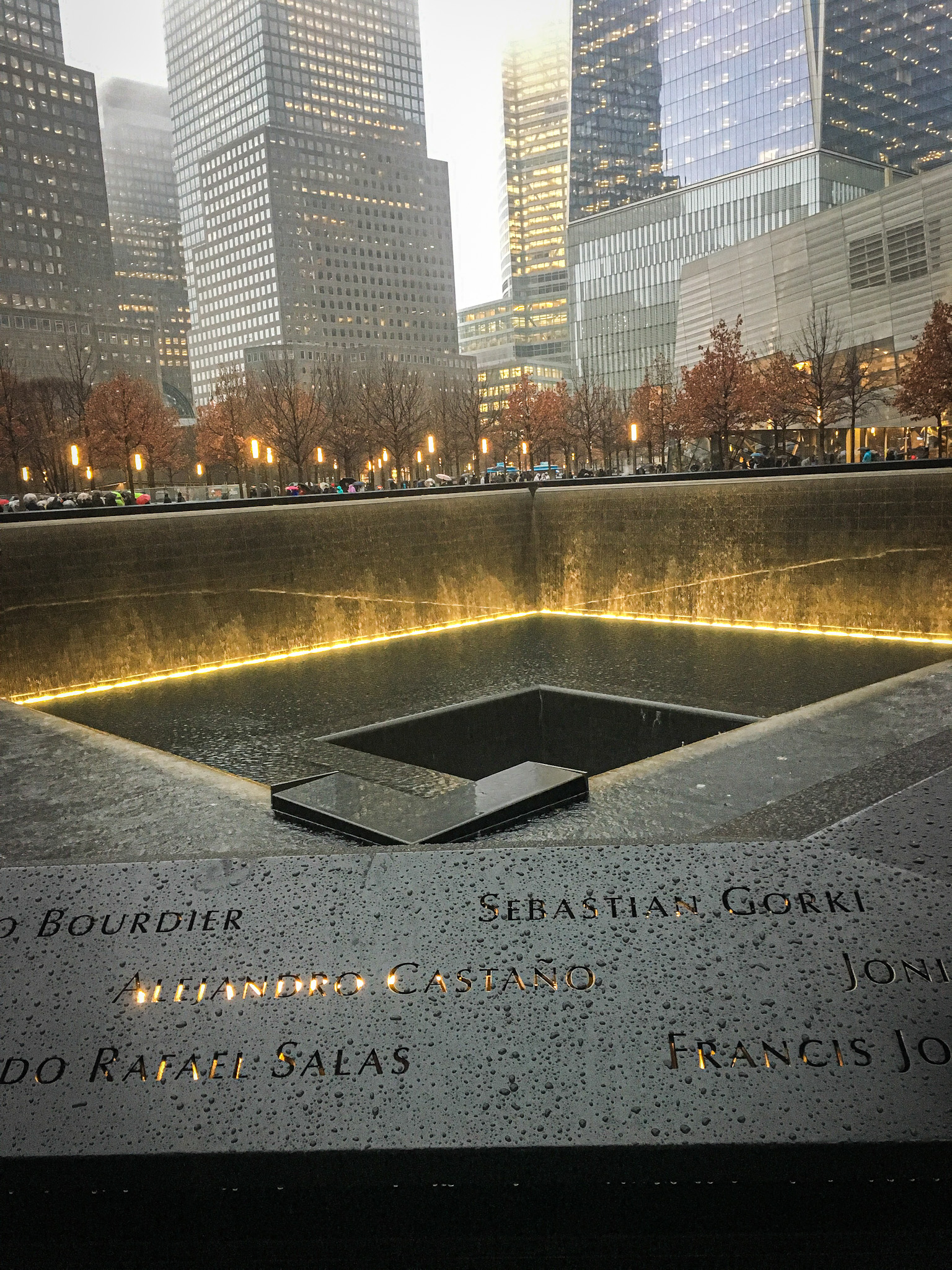 9/11 memorial in New York City