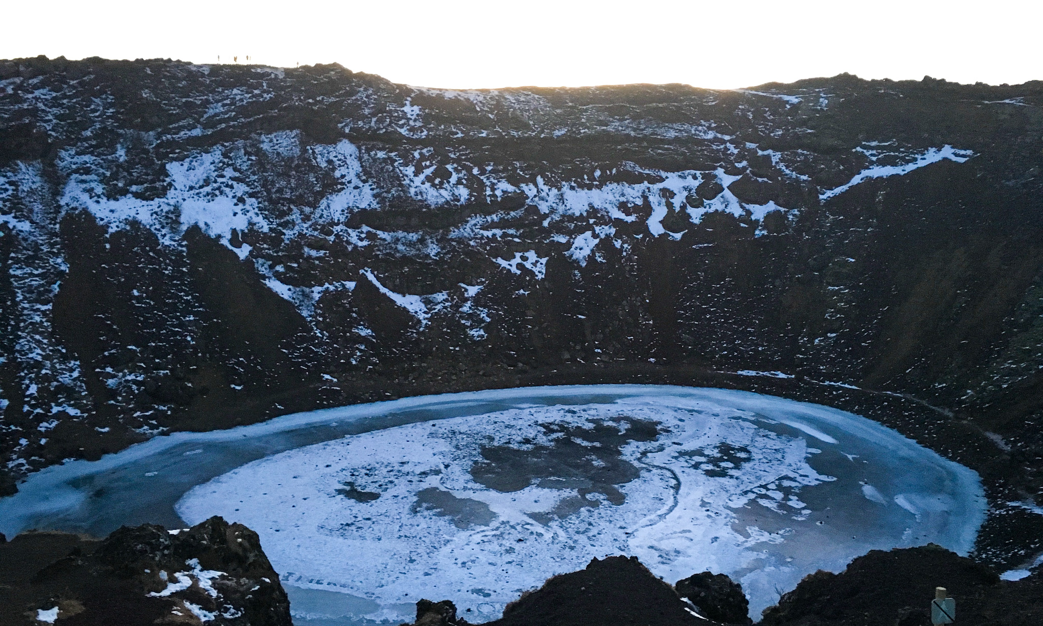 Kerid Crater in Iceland