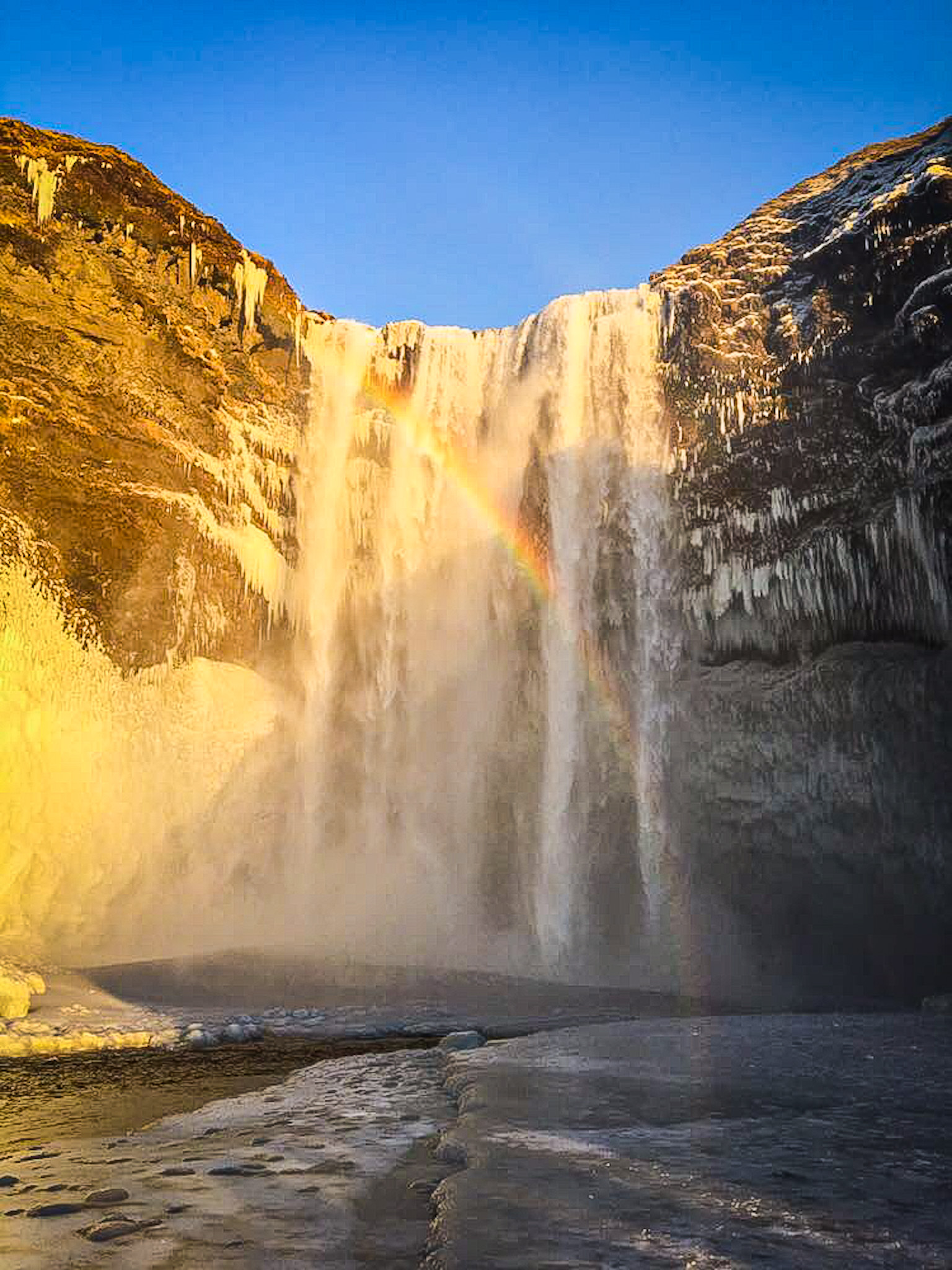 Skogafoss Waterfall in Iceland