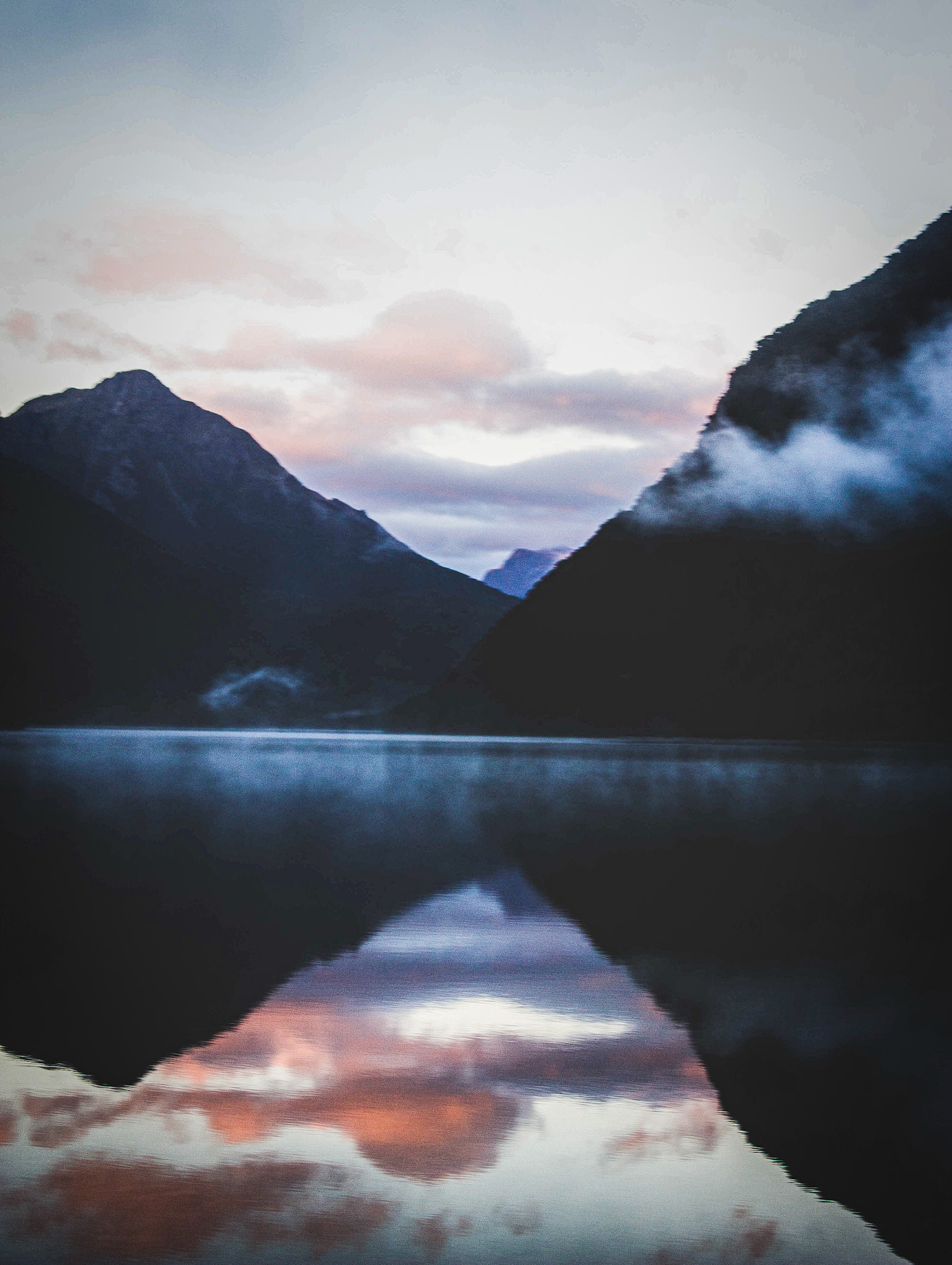 Lake in New Zealand 
