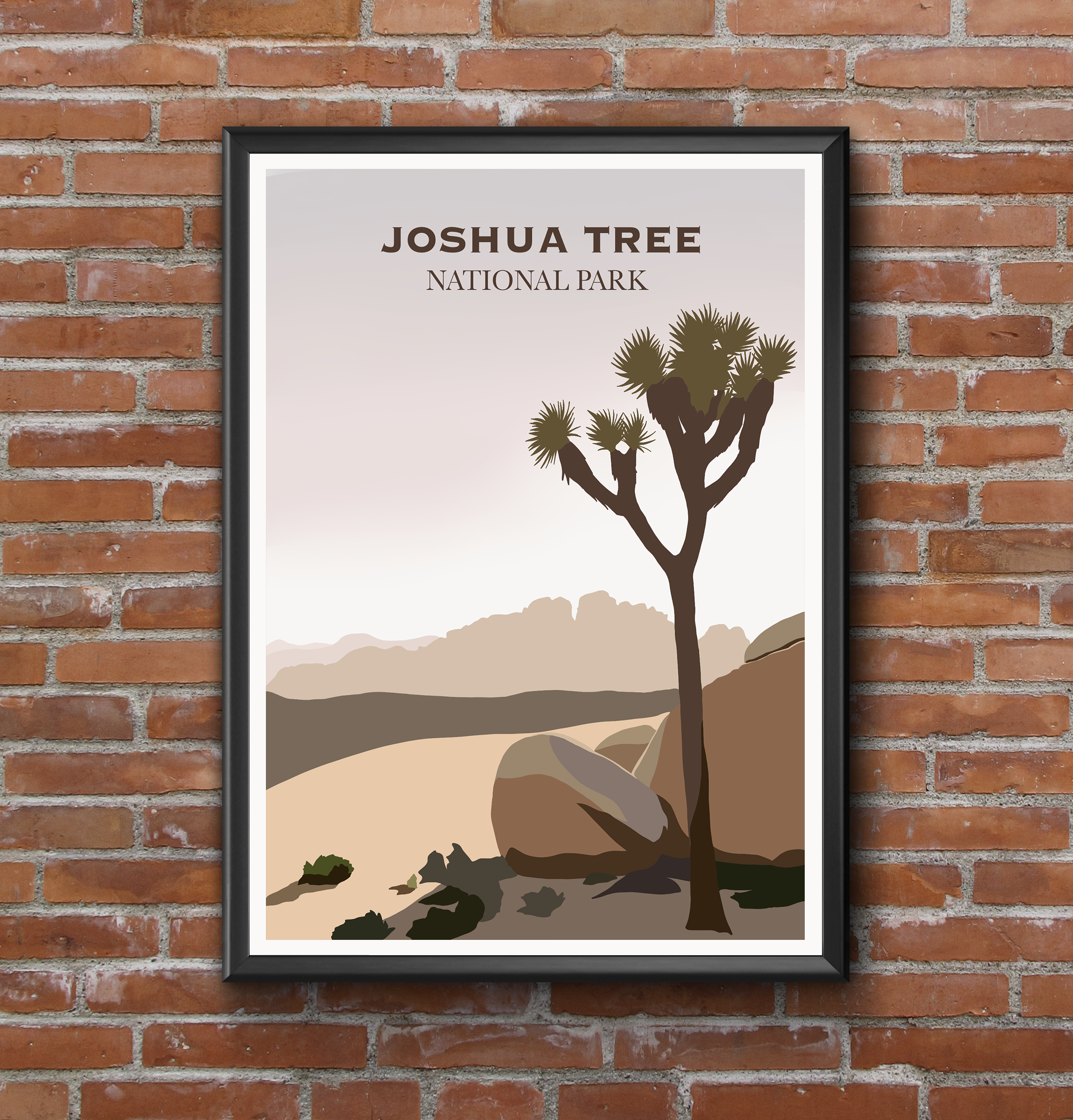 Joshua Tree National Park Illustration